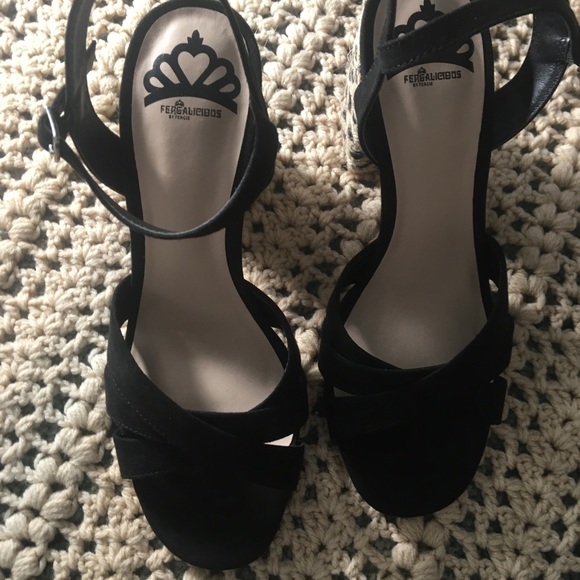 Fergalicious heels by Fergie open toe 3 1/2 “ heel - Picture 7 of 12